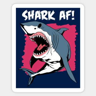 Shark AF! Sticker